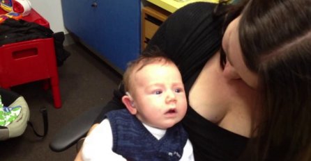 Ova gluha beba je prvi put čula mamin glas, njena reakcija će vam rastopiti srce (VIDEO)
