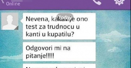 Nevena je na kraju ipak odgovorila na poruku