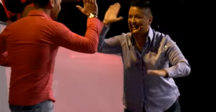 Denis Kadrić napravio neviđeni show u 'Zvezdama Granda', Marija i Jelena istrčale na scenu! (VIDEO)