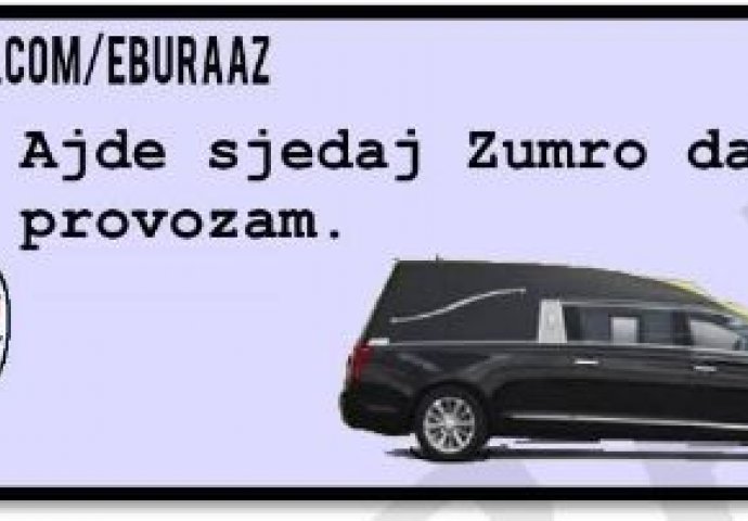 Zumra ne želi da sjedne u ovaj automobil 