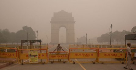 Zagađenje zraka u New Delhiju probilo gornju granicu
