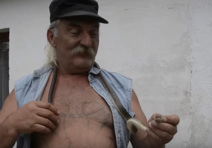 Pogledajte kako se bosanski zmijar nosi s ugrizom otrovnice (VIDEO)