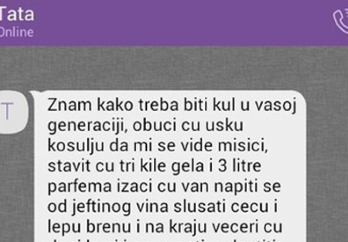 Tata zna kako biti cool kod današnje omladine