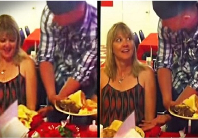 Ova mama je bila zbunjena kada je konobar donio pogrešno jelo, sve dok se nije okrenula (VIDEO)