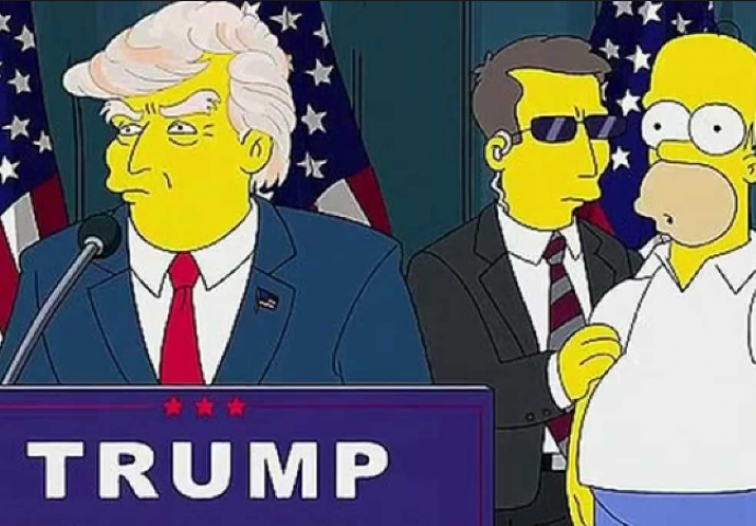  Simpsonovi su prije čak 16 godina predvidjeli da će Trump biti predsjednik SAD-a (VIDEO)