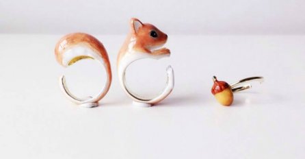Trodelno prstenje u obliku slatkih životinja