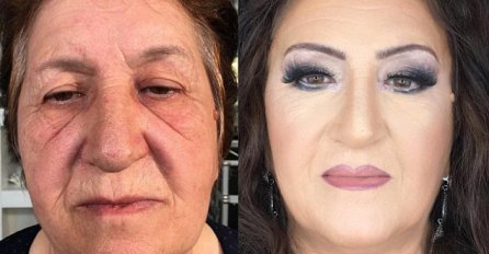 Od baka do ljepotica za čas: Fotografije koje pokazuju da uz pravu šminku možete izgledati i 20 godina mlađe! (FOTO)