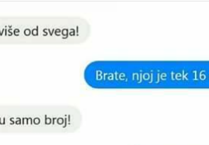 Rekao je da su godine samo broj, ali on je imao pravi odgovor za njega