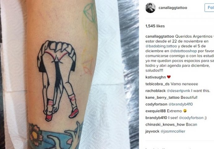 Vrele i prljave tetovaže u kojima je erotika glavni motiv: Pomijerene su sex tatoo granice (FOTO)