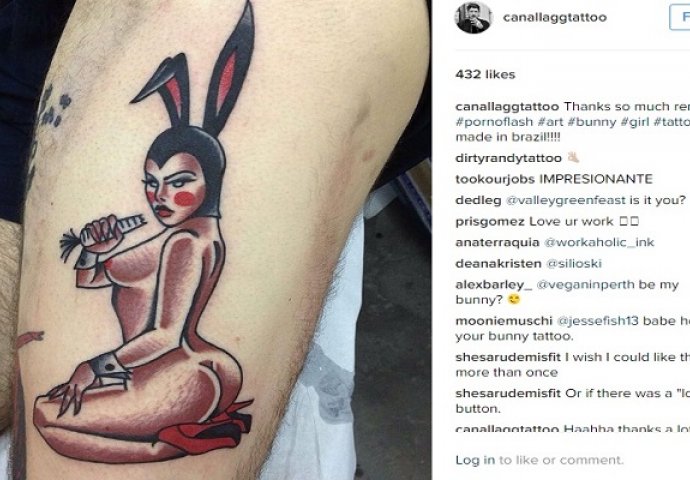 Vrele i prljave tetovaže u kojima je erotika glavni motiv: Pomijerene su sex tatoo granice (FOTO)