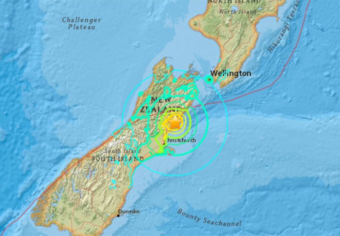 Snažan zemljotres od 7,4 Rihtera pogodio Novi Zeland