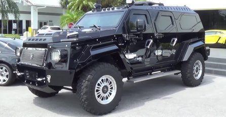Blindirano čudovište: Zavirite u luksuzno vozilo otporno na metke (VIDEO)