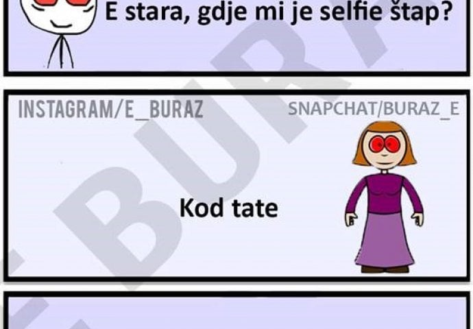 Čuvajte selfie štap, da vam se ovo ne bi desilo!