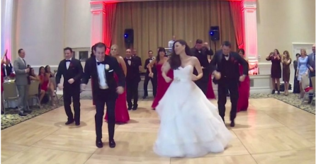 Počelo je kao običan svadbeni ples, a onda su priredili show za pamćenje (VIDEO)