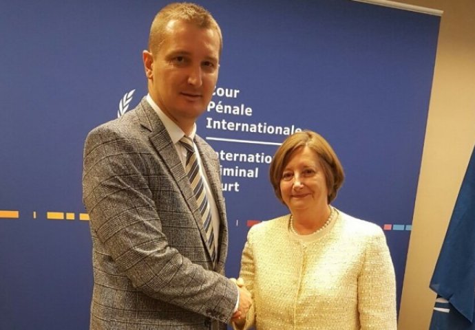Ministar pravde Josip Grubeša razgovarao s predsjednicom Međunarodnog kaznenog suda