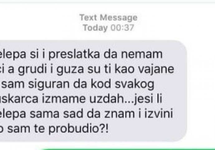 Napisao joj poruku, ali ovaj odgovor nije očekivao!