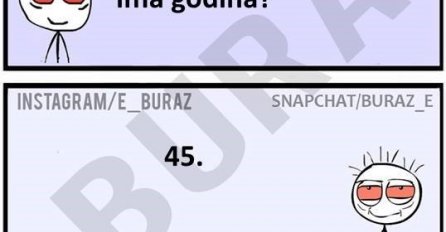 Ovo je bilo nisko: Burazova djevojka ima 45 godina, a pogledajte kako je odgovorio prijatelju na opasku!