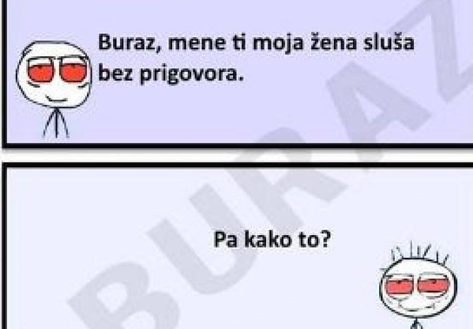 U Burazovoj kući se zna ko je gazda! 