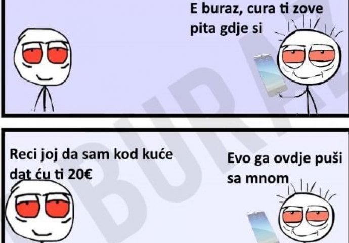 Kako je prijatelj zbog cure izradio Buraza