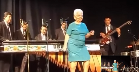 Kada vidite kako ova živahna baka miješa kukovima, i sami ćete osjetiti ritam (VIDEO)