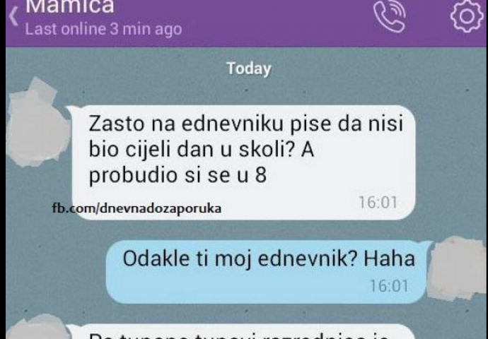 Ne možeš više nikada mamu zafrkati