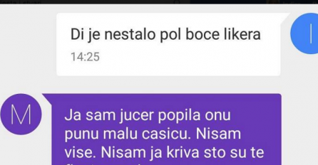 Samo jedna "mala" čašica 