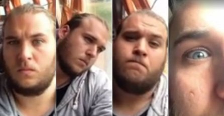  Australac snimao svoje reakcije dok je četiri i pol sata slušao cajke u autobusu