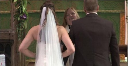 Bilo je to normalno i lijepo vjenčanje, a onda se dogodilo nešto sasvim neočekivano (VIDEO)