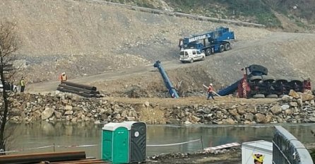 Nesreća na gradilištu hidroelektrane "Vranduk"