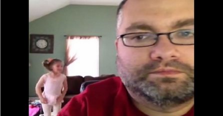 Tri mjeseca je tajno snimao svoju maloljetnu kćerku, rezultat će vas dobro nasmijati (VIDEO)