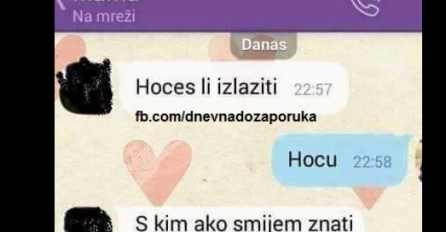   Pozdravi Eminu, momka sigurno nema 