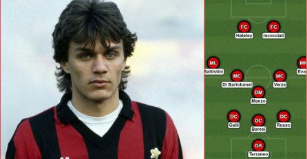 Milan čiji rekord 'Montelline bebe' nisu srušile - Maldini debitirao u toj utakmici, igrao i kapiten koji se kasnije ubio