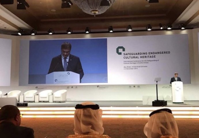 Zvizdić govorio u Abu Dhabiju na konferenciji o zaštiti kulturnog naslijeđa