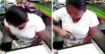 Ovu ženu natjerali su da zavuče ruku pod suknju, čekajte da vidite šta su joj našli u gaćama (VIDEO)