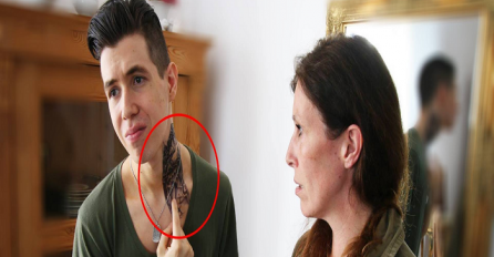 Napravio je lažnu tetovažu i došao mami na oči, njena reakcija je urnebesna (VIDEO)