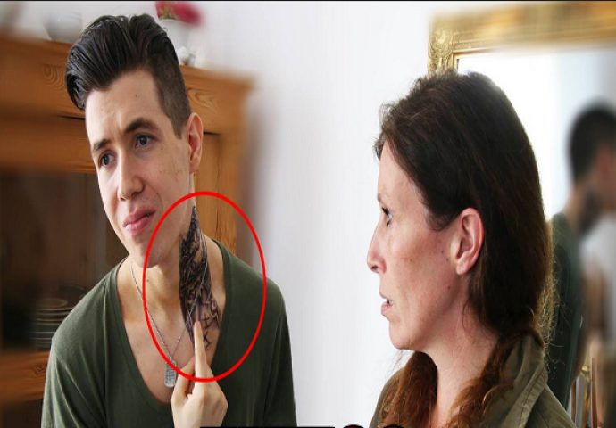 Napravio je lažnu tetovažu i došao mami na oči, njena reakcija je urnebesna (VIDEO)