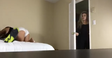 Došla kući s posla i zatekla momka sa najboljom prijateljicom u krevetu, nisu se dobro proveli (VIDEO)