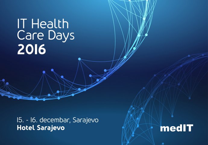 Konferencija "IT Health Care Days 2016" sredinom decembra u Sarajevu