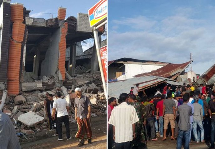 Potres magnitude 6,4 po Richteru pogodio Indoneziju, najmanje 25 mrtvih
