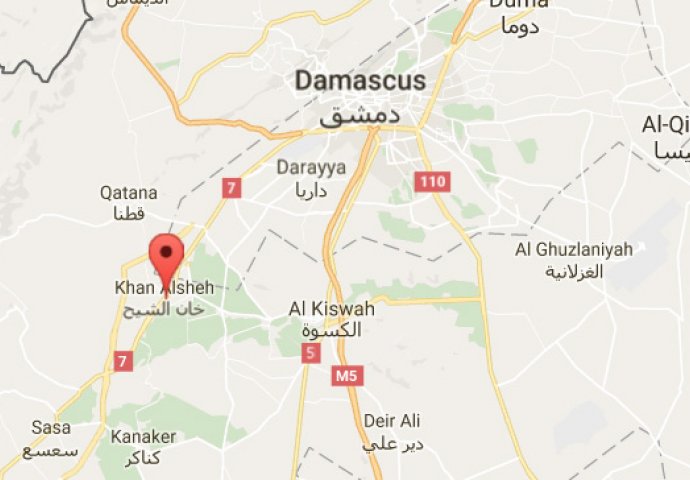 Ruska vojska potvrdila kako se hiljade militanata povlače iz sirijskog grada Khan al-Shih u blizini Damaska