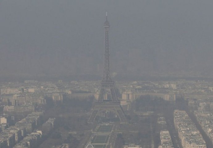Najteže i najduže zimsko zagađenje zraka u Parizu u posljednjih deset godina