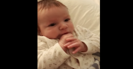 Svi su mislili da laže, dok nije objavila snimak svog 2-mjesečnog sina kako radi nešto nevjerovatno (VIDEO)