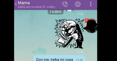 Samo mi još jednom traži pare...