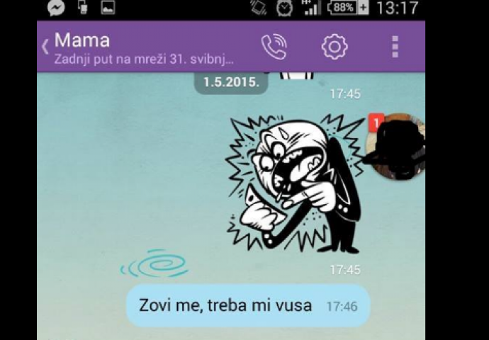 Samo mi još jednom traži pare...