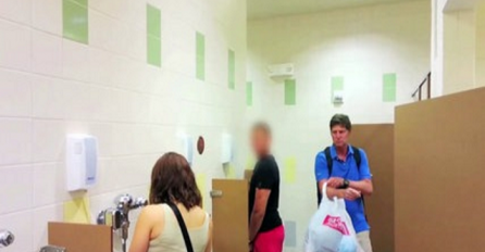 Urnebesno: Pogledajte kako reaguju muškarci na ženu u muškom WC-u (VIDEO)