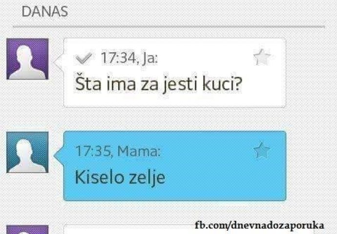 Rekla je da neće dolaziti kući, pa je mama šokirala odgovorom