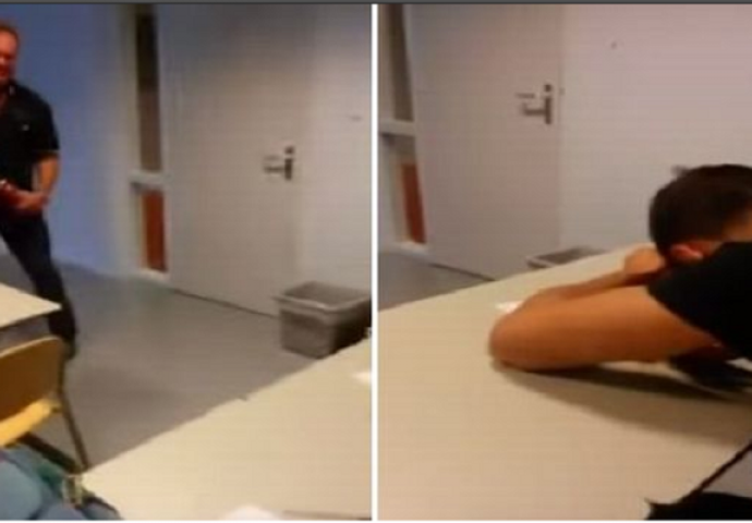 Učenik je zaspao na času, no reakcija nastavnika šokirala je milione ljudi (VIDEO)