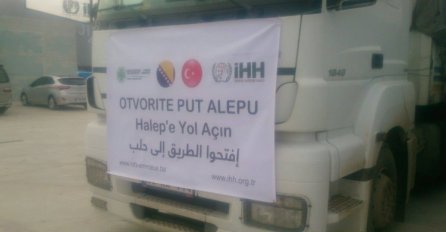 Stigao prvi šleper pomoći sa brašnom iz BiH za preživjele u Aleppu