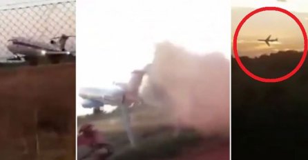 Šokantan prizor: Snimljen pad aviona Boeinga