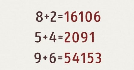 Da li ste genije? Ovu matematičku misteriju ne može svako da riješi!   